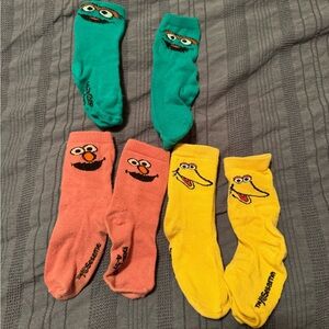 Gap Sesame Street Vibrant Character Socks Collection